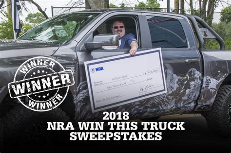 nra win this truck|NRA WIN T THIS TRUCK IS SWEEPSTAKES TRUCK.